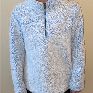 GreenTea soft quarter zip -Size M